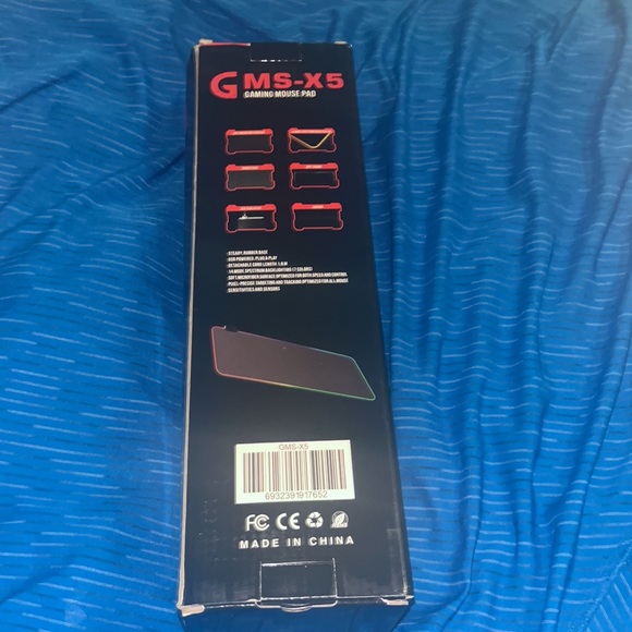 GMS-X5 7 Colors Symphony Glowing Gaming Mouse Pad, 14 Spectral Backlight… - Picture 7 of 11